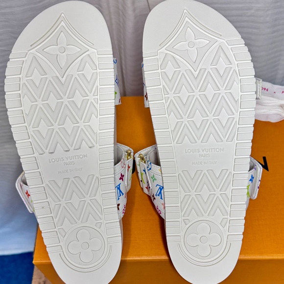 LOUIS VUITTON x MURAKAMI LV x TM Romy Flat Ballerina Shoes Sz 38 US 8 - Picture 3 of 9